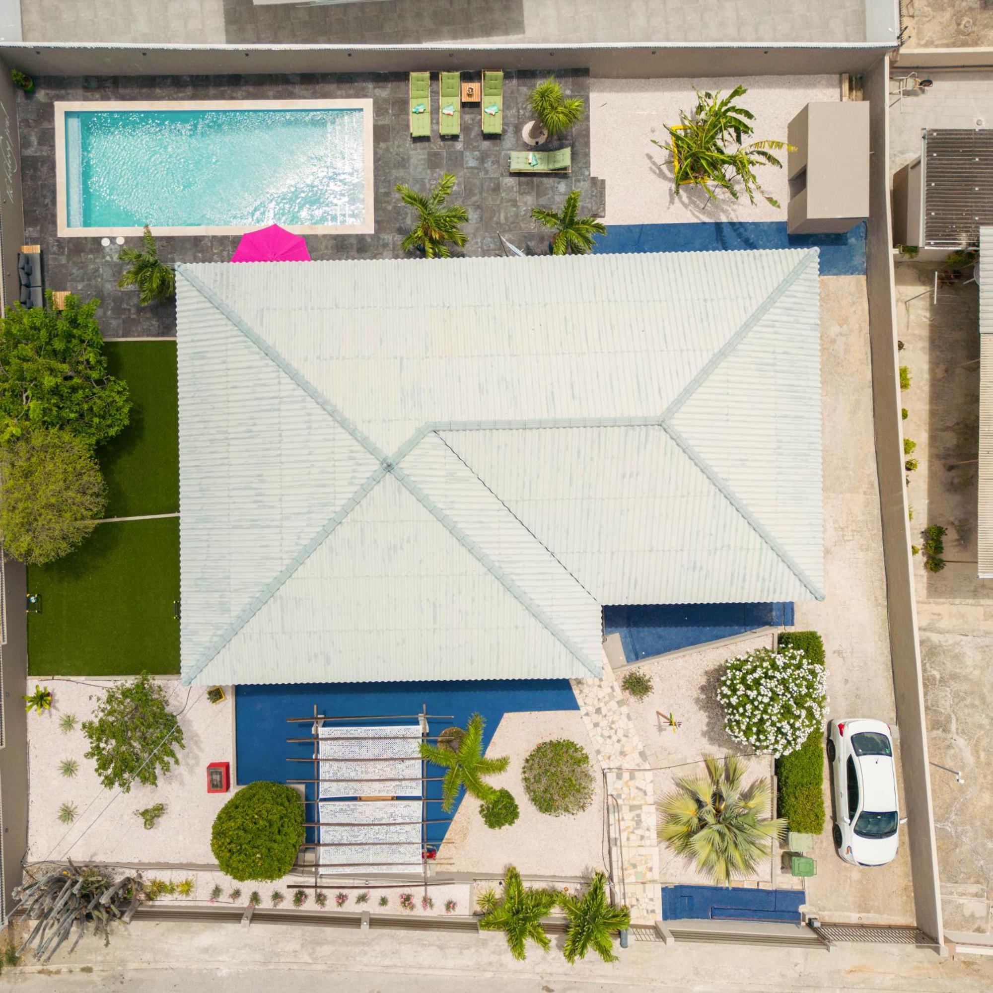 Familiewoning Met Prive Zwembad Villa Willemstad Buitenkant foto